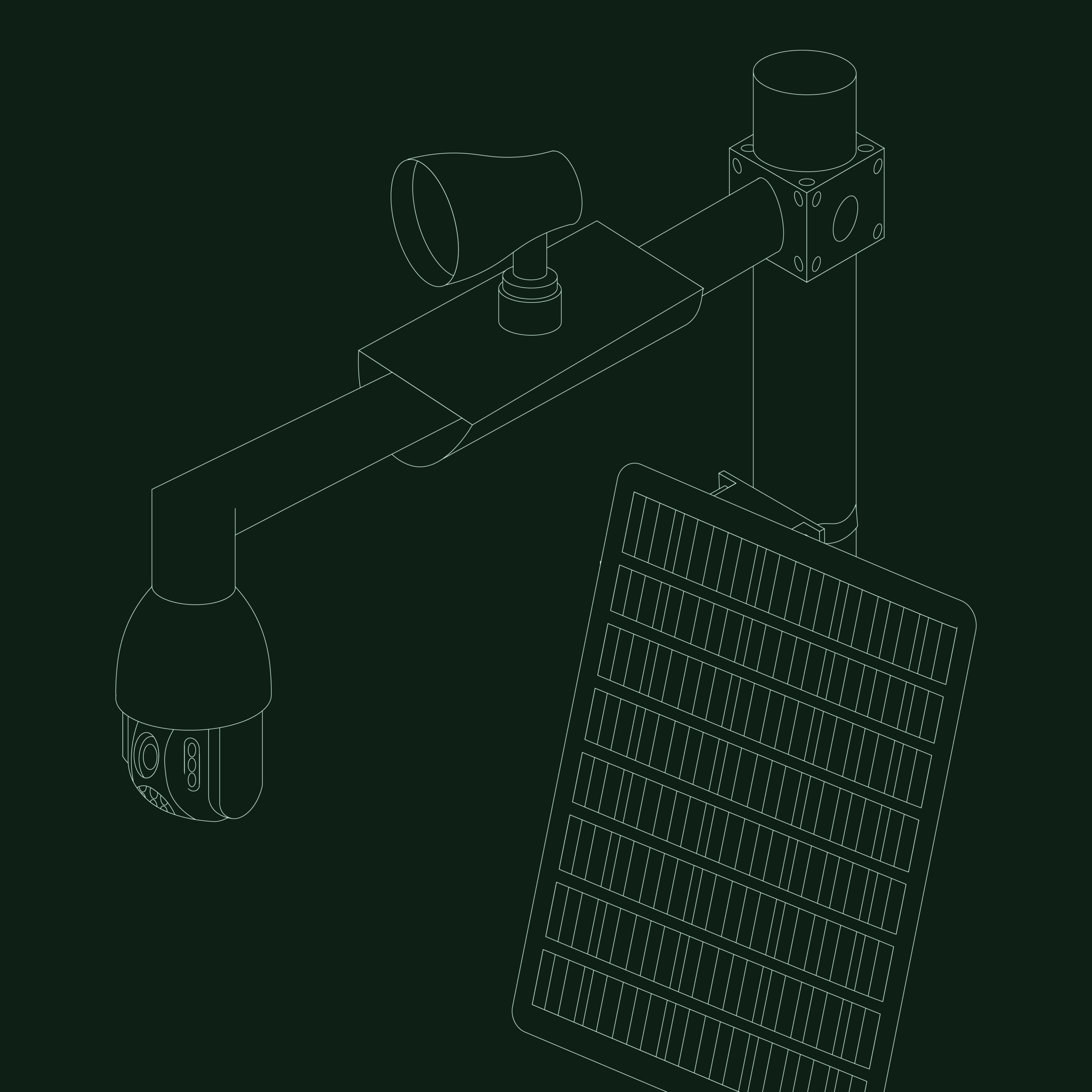 Pest Watch Tower by Anemos - Gardez un oeil sur chaque recoin de votre terrain, 24h/24.